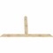 Ekena Millwork Portland Rough Sawn Timber Gable Bracket, Douglas Fir, 96"W x 56"H x 2"D x 6"F, 14/12 Pitch GBW096X56X0206POR00RDF - alternate 4